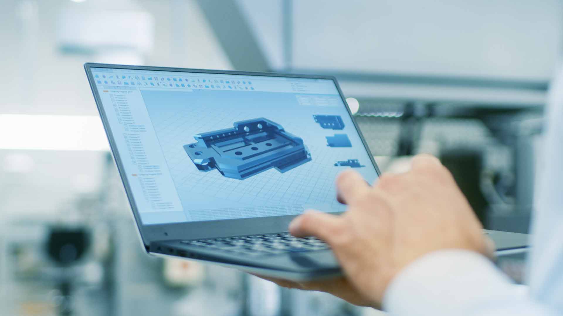 CNC computer component